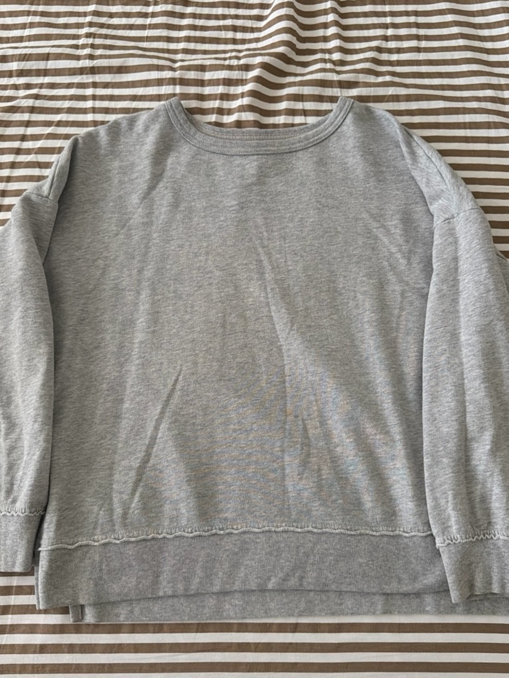 Light Gray Women’s Pullover Sweatshirt